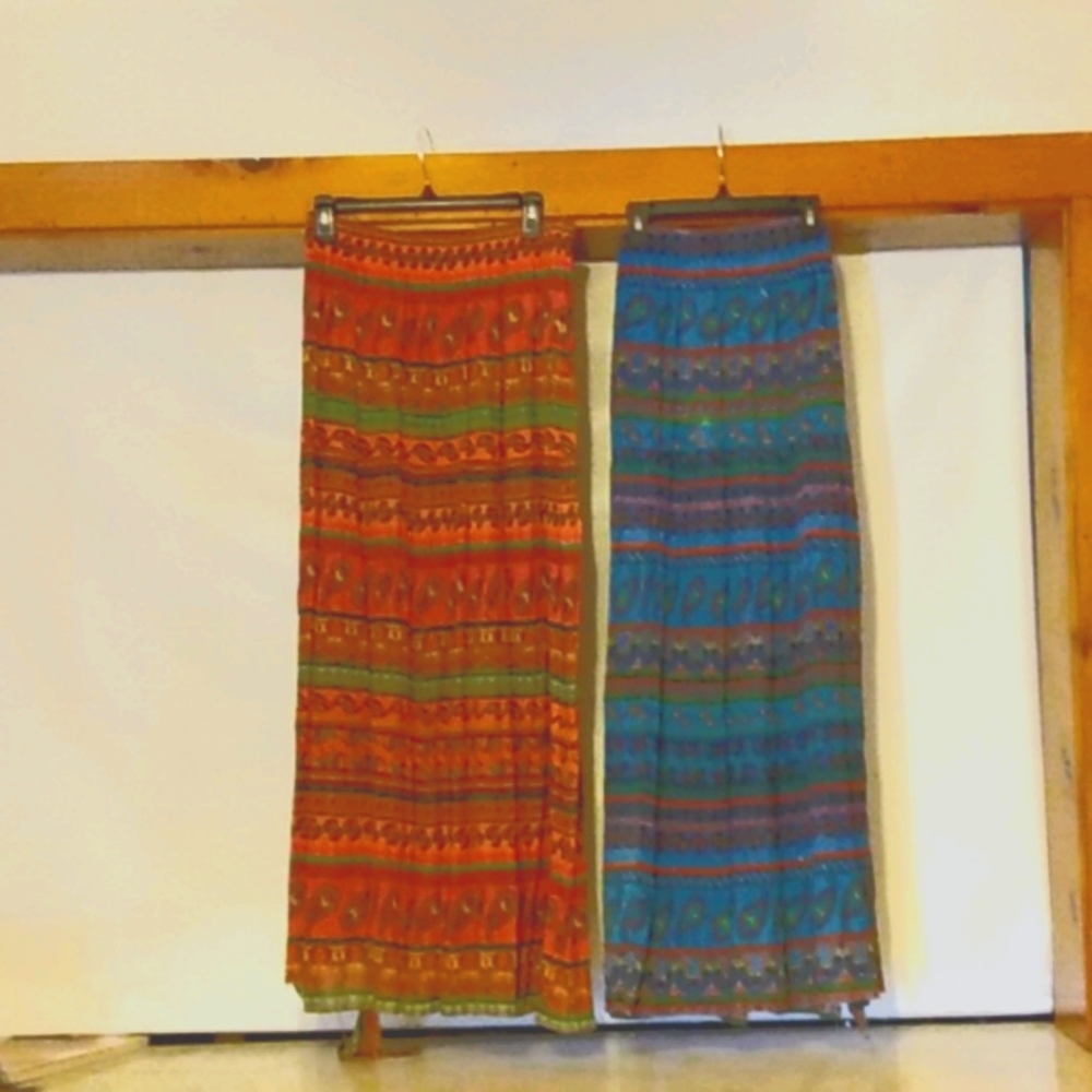 Two ankle length skirts